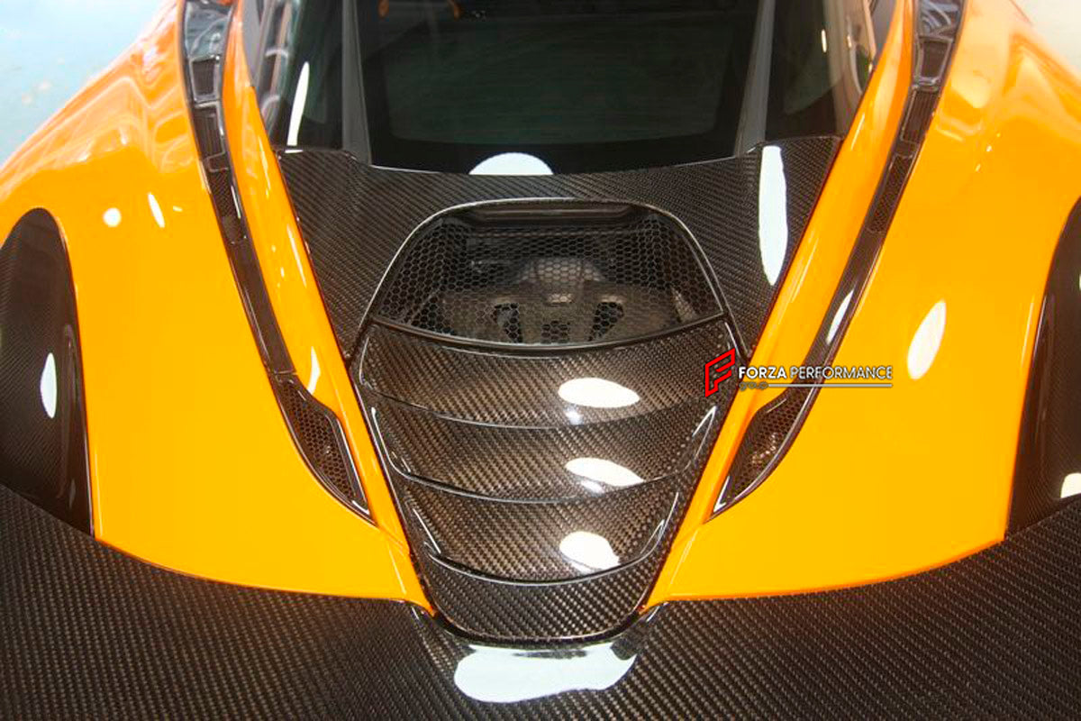 Carbon Rear Air Bridge Kit for McLaren 720S Coupe
Set includes:

Rear Air Bridge Kit
Material: Carbon

NOTE: Professional installation is required.