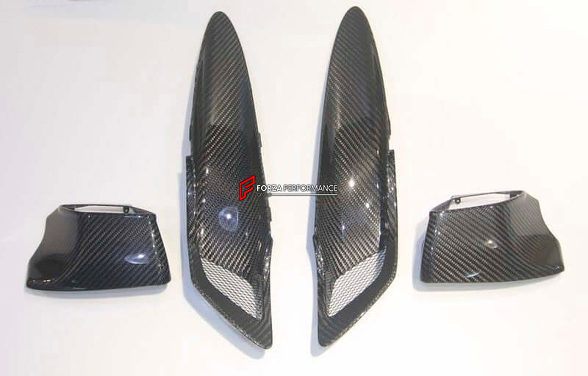 Carbon Rear Air Intake for McLaren 720S Coupe
Set includes:

Rear Air Intake
Material: Carbon

NOTE: Professional installation is required.