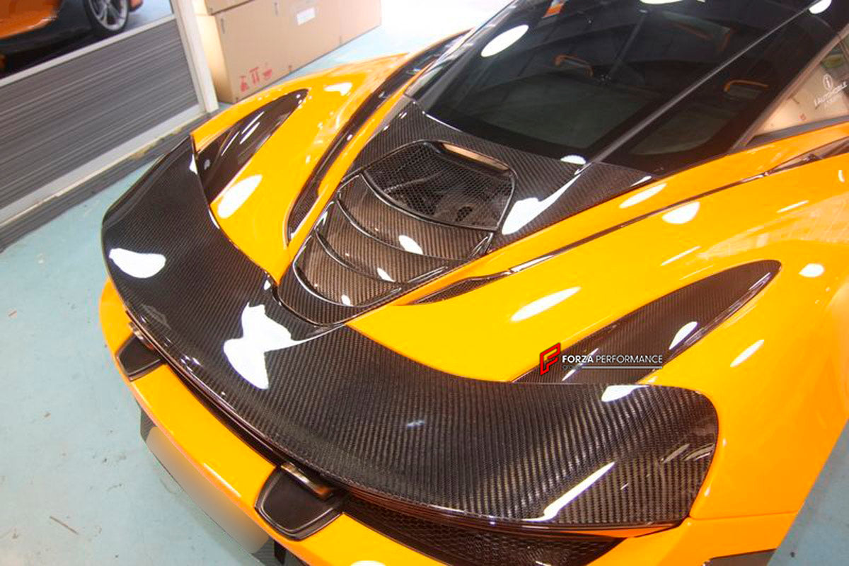 Carbon Rear Air Intake for McLaren 720S Coupe
Set includes:

Rear Air Intake
Material: Carbon

NOTE: Professional installation is required.