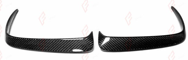 CARBON REAR BUMPER CANARDS for MERCEDES BENZ A45 AMG W176 2013 - 2018 OE Style
Set includes:

Rear Bumper Canards
Material: Carbon

NOTE: Professional installation is required.