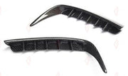 CARBON REAR BUMPER CANARDS for MERCEDES BENZ A45 AMG W176 2013 - 2018 Brabus Style
Set includes:

Rear Bumper Canards
Material: Carbon

NOTE: Professional installation is required.