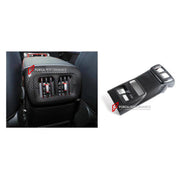 CARBON REAR CENTER CONSOLE AIR VENT COVER for BYD SHARK 6 2024+

Set includes:
Rear Center Console Air Vent Cover

Material: Carbon

NOTE: Professional installation is required.