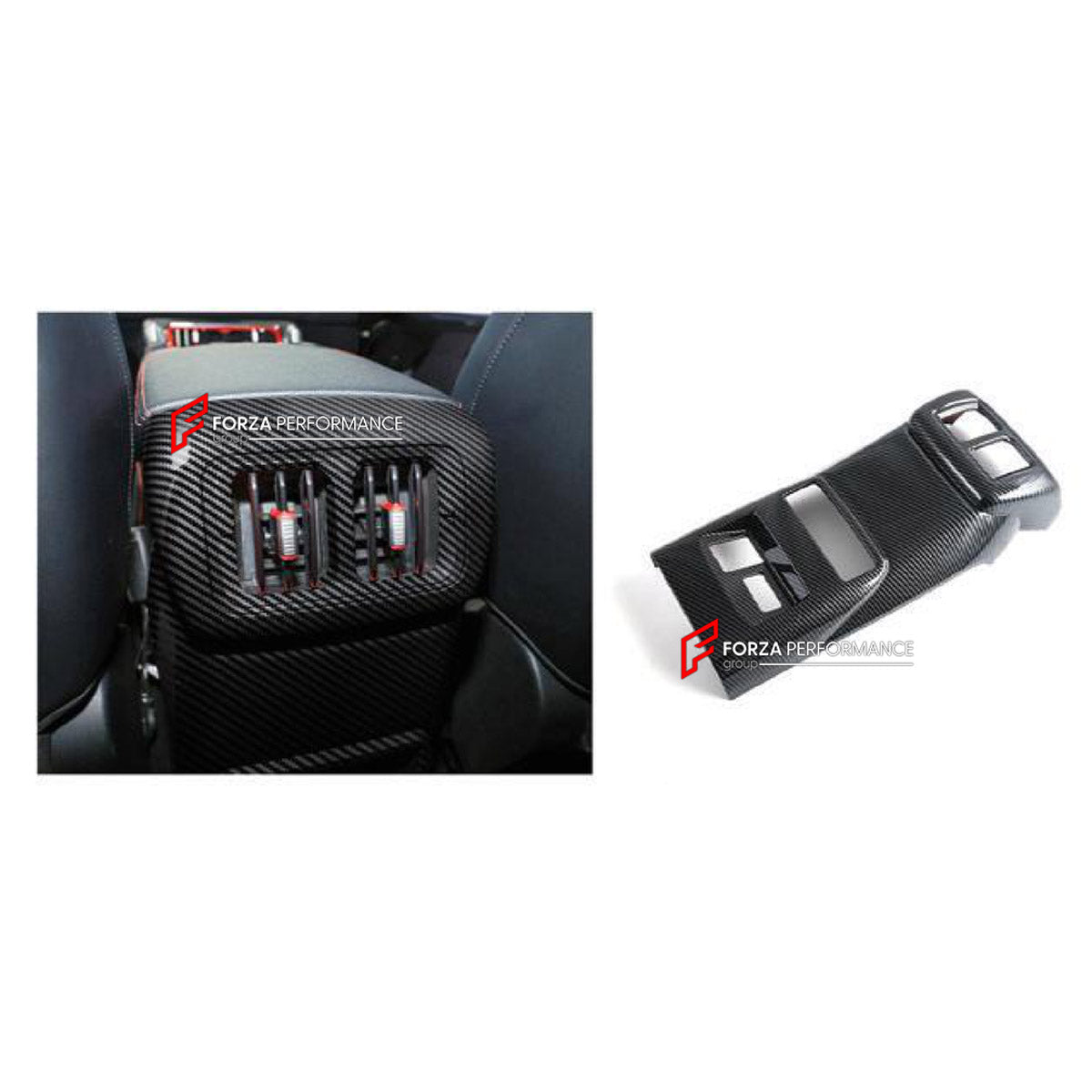 CARBON REAR CENTER CONSOLE AIR VENT COVER for BYD SHARK 6 2024+

Set includes:
Rear Center Console Air Vent Cover

Material: Carbon

NOTE: Professional installation is required.