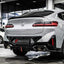 CARBON REAR DIFFUSER AND REAR BUMPER FINS for BMW X4 G02 LCI 2021+

Set includes:
Rear Bumper Fins
Rear Diffuser

Material: Carbon

NOTE: Professional installation is required.