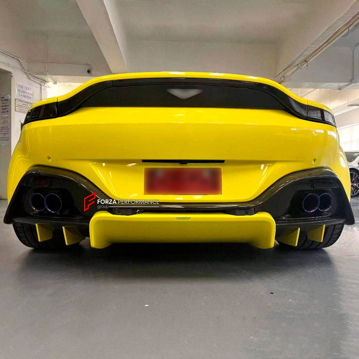 CARBON Rear Diffuser for Aston Martin Vantage AM6 2018 - 2024
Set includes:

Rear Diffuser
Material: Carbon

NOTE: Professional installation is required.