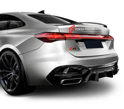 Carbon Rear Diffuser for AUDI A5 S5 B10 2024+
Set includes:

Rear Diffuser
Material: Carbon

NOTE: Professional installation is required.