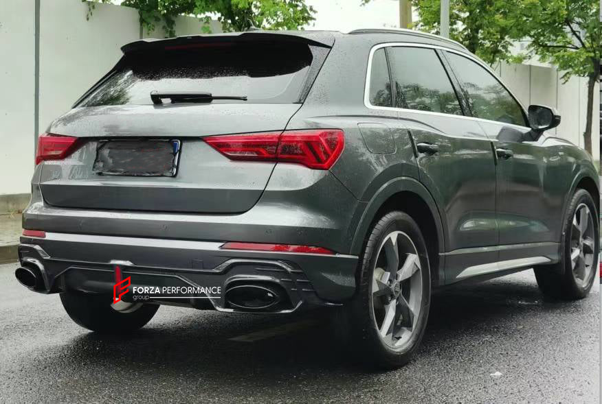 CARBON REAR DIFFUSER FOR AUDI Q3 SQ3 RSQ3 F3