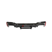 Carbon Rear Diffuser for BMW 5 SERIES G30 LCI 530i 530e 540i M550i xDrive 2018 - 2023
Set includes:

Rear Diffuser
Material: Carbon

NOTE: Professional installation is required.