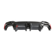 Carbon Rear Diffuser for BMW 5 SERIES G30 LCI 530i 530e 540i M550i xDrive 2018 - 2023
Set includes:

Rear Diffuser
Material: Carbon

NOTE: Professional installation is required.