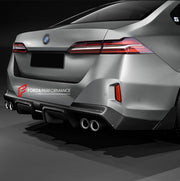 Carbon Rear Diffuser for BMW 5 SERIES G68 2023+
Set includes:

Rear Diffuser
Material: Carbon

NOTE: Professional installation is required.