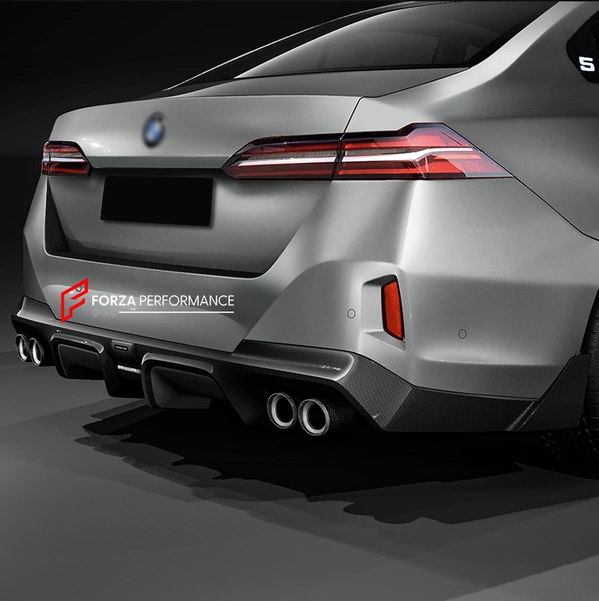 Carbon Rear Diffuser for BMW 5 SERIES G68 2023+
Set includes:

Rear Diffuser
Material: Carbon

NOTE: Professional installation is required.