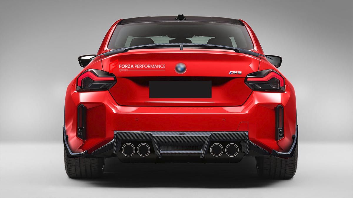 Carbon Rear Diffuser for BMW M2 G87 2023+
Set includes:

Rear Diffuser
Material: Carbon

NOTE: Professional installation is required.