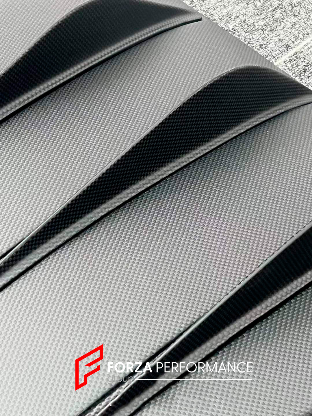 CARBON REAR DIFFUSER for FERRARI 360 SPIDER MODENA CHALLENGE STRADALE