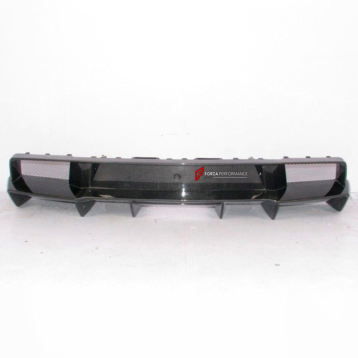 Carbon Rear Diffuser for Lamborghini Gallardo LP550 LP560 LP570 2009 - 2013
Set includes:

Rear Diffuser
Material: Carbon

NOTE: Professional installation is required.