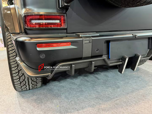 CARBON REAR DIFFUSER for MERCEDES BENZ AMG G63 W465 G350 G500 G550 AMG G63 2024+

Set includes:

Rear Diffuser

Material: Dry carbon