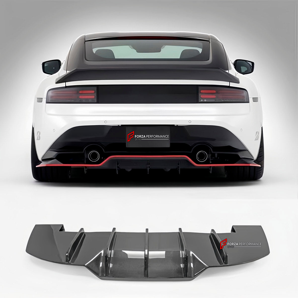 CARBON Rear Diffuser for Nissan Fairlady Z RZ34 2022+
Set includes:

Rear Diffuser
Material: Carbon

NOTE: Professional installation is required.