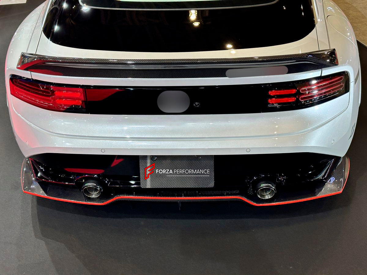 CARBON Rear Diffuser for Nissan Fairlady Z RZ34 2022+
Set includes:

Rear Diffuser
Material: Carbon

NOTE: Professional installation is required.