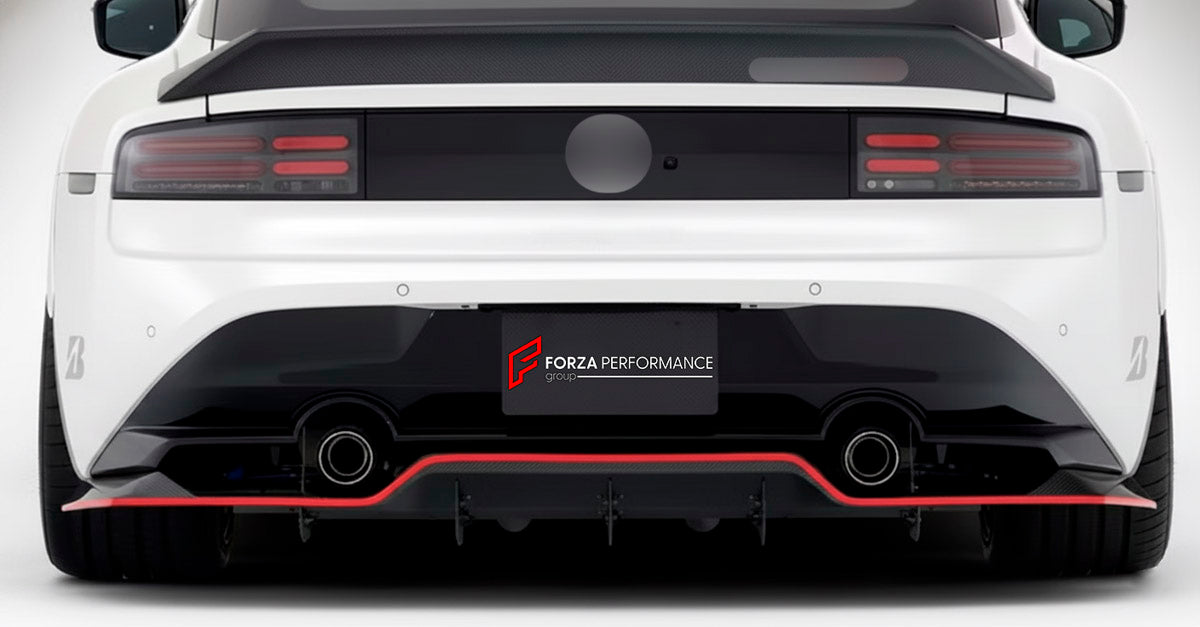CARBON Rear Diffuser for Nissan Fairlady Z RZ34 2022+
Set includes:

Rear Diffuser
Material: Carbon

NOTE: Professional installation is required.