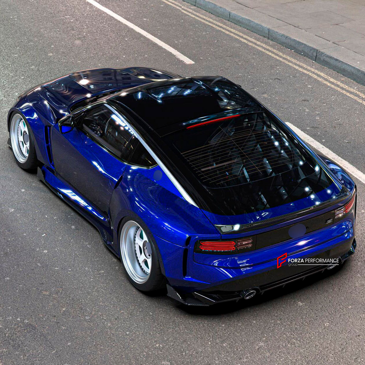 CARBON Rear Diffuser for Nissan Z 400Z 2022+
Set includes:

Rear Diffuser
Material: Carbon

NOTE: Professional installation is required.