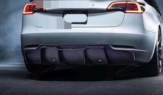 CARBON REAR DIFFUSER for TESLA MODEL 3 2017 - 2023