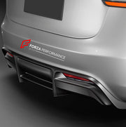 Carbon Rear Diffuser for TESLA MODEL 3 FACELIFT 2023+
Set includes:

Rear Diffuser
Material: Carbon

NOTE: Professional installation is required.