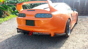 CARBON REAR DIFFUSER for TOYOTA SUPRA A80 JZA80 1993 - 2002

Set includes:
Rear Diffuser

Material: Carbon

NOTE: Professional installation is required.