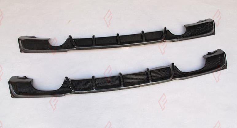 CARBON REAR DIFFUSER MP STYLE for BMW 3 SERIES F30 2012 - 2018
Set includes:

Rear Diffuser
Material: Carbon

NOTE: Professional installation is required.