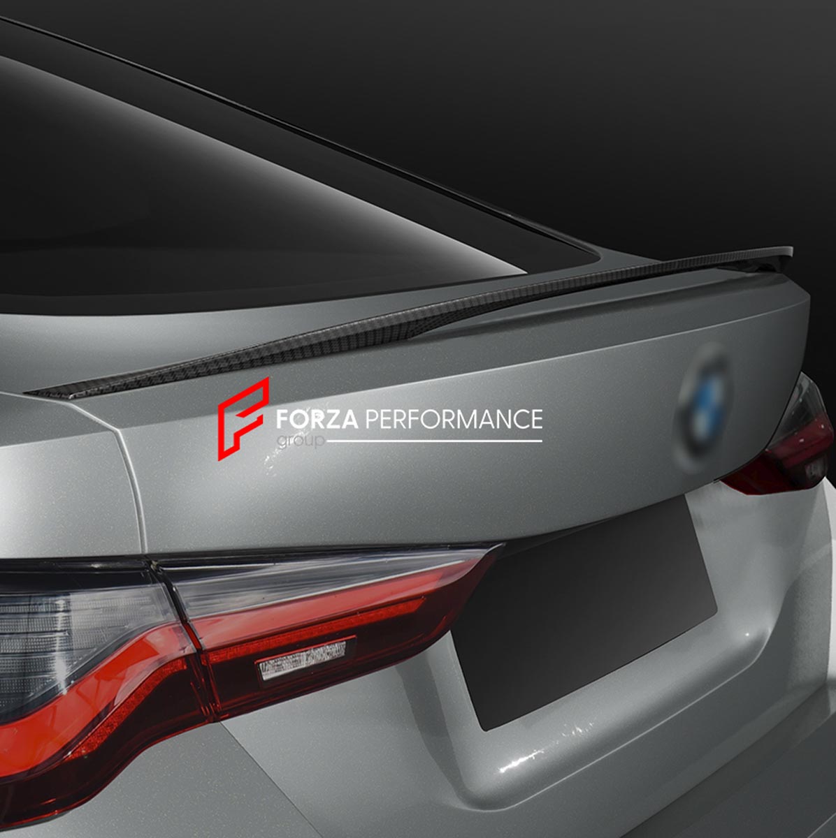 CARBON REAR DIFFUSER REAR SPOILER for BMW 4 SERIES G26 GRAN COUPE M440i 430i XDRIVE 2020 - 2024 FORZA PERFORMANCE Custom fit Dry Carbon Achen Cybe Achencybe Design Style
Set includes:

Rear Diffuser (split design or modular dual-exhaust design — your choice)
Rear Spoiler
Material: Carbon

NOTE: Professional installation is required.