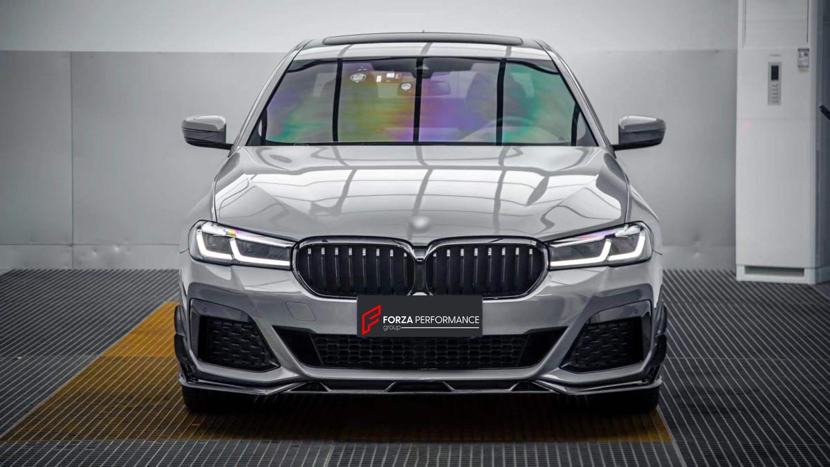 CARBON BODY KIT for BMW 5 SERIES G30 M5 F90 2017 - 2020



Set includes:



Front Lip
Front Side Canards
Side Skirts

Rear Trunk

Rear Diffuser
Wing Spoiler

Material: Carbon

Note: Professional installation is required