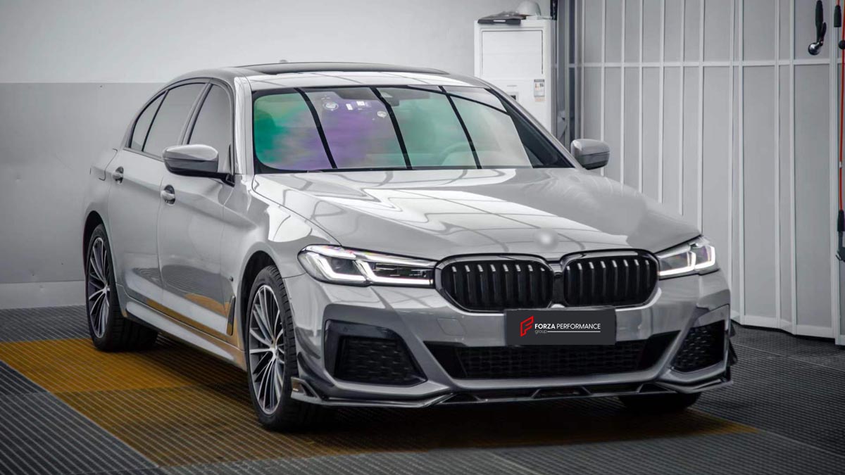 CARBON BODY KIT for BMW 5 SERIES G30 M5 F90 2017 - 2020



Set includes:



Front Lip
Front Side Canards
Side Skirts

Rear Trunk

Rear Diffuser
Wing Spoiler

Material: Carbon

Note: Professional installation is required