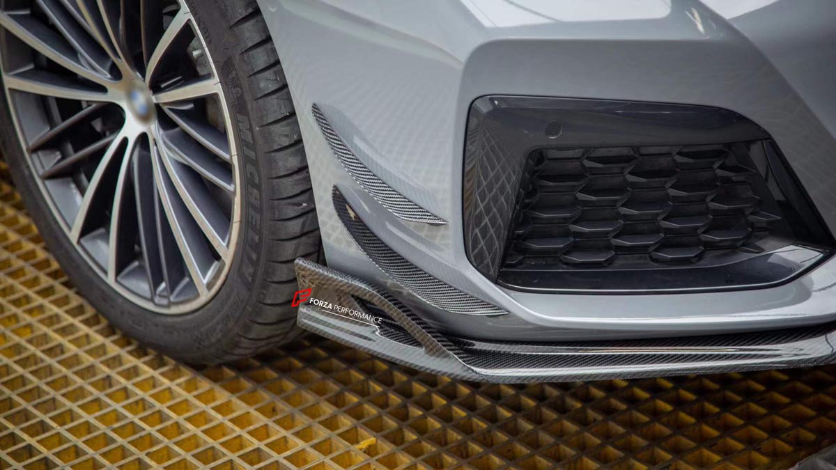 CARBON BODY KIT for BMW 5 SERIES G30 M5 F90 2017 - 2020



Set includes:



Front Lip
Front Side Canards
Side Skirts

Rear Trunk

Rear Diffuser
Wing Spoiler

Material: Carbon

Note: Professional installation is required