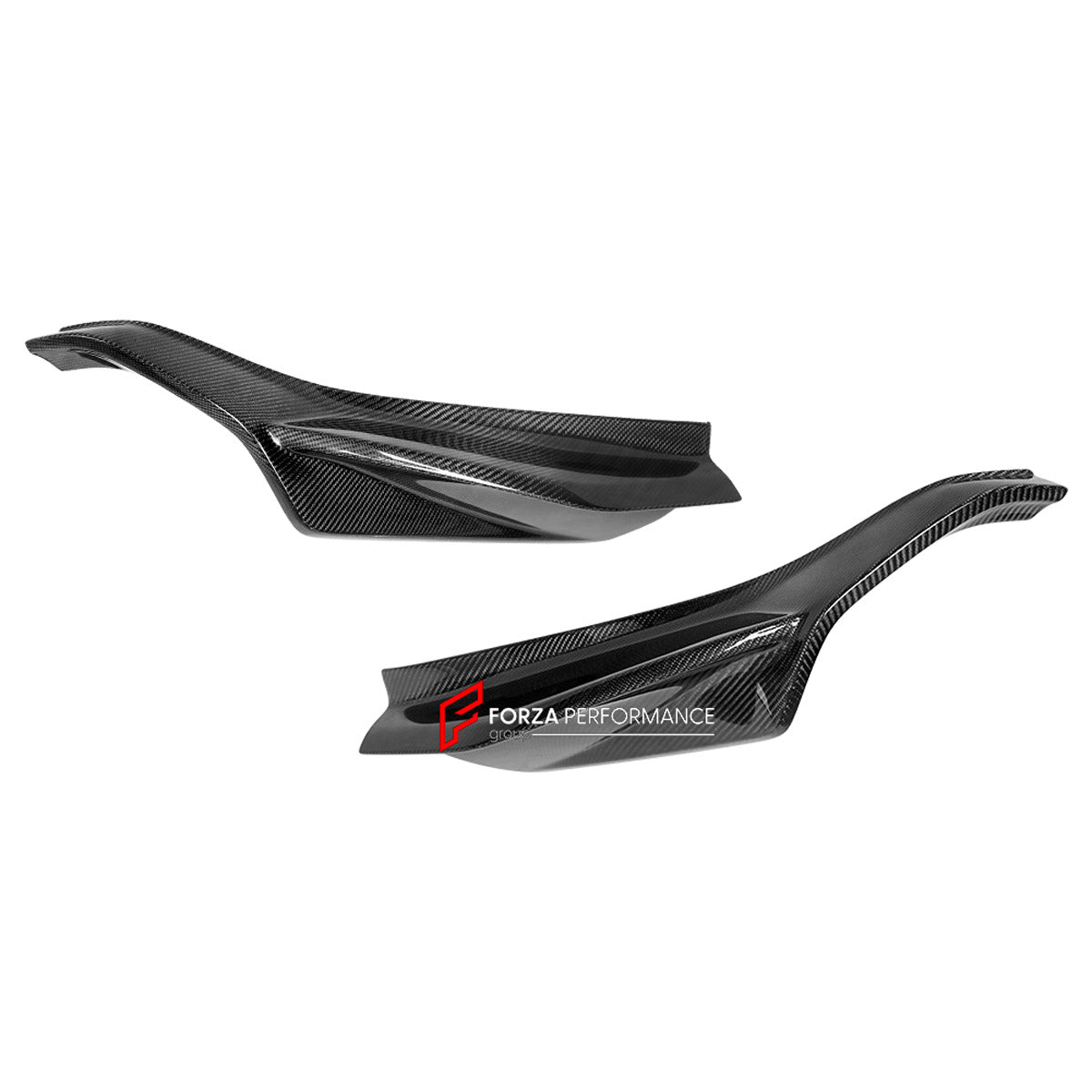 CARBON Rear Diffuser Splitters for Mercedes Benz AMG GTR 2018 - 2021
Set includes:

Rear Diffuser Splitters
Material: Carbon

NOTE: Professional installation is required.