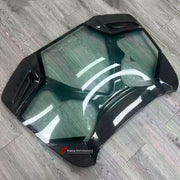 CARBON Rear Engine Hood Cover for Ferrari 488 GTB 2015 - 2020
Set includes:

Rear Engine Hood Cover
Material: Carbon

NOTE: Professional installation is required.