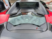 CARBON Rear Engine Hood Cover for Ferrari 488 GTB 2015 - 2020
Set includes:

Rear Engine Hood Cover
Material: Carbon

NOTE: Professional installation is required.