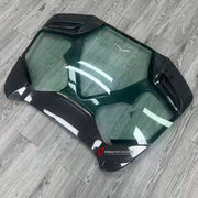 CARBON Rear Engine Hood Cover for Ferrari 488 GTB 2015 - 2020
Set includes:

Rear Engine Hood Cover
Material: Carbon

NOTE: Professional installation is required.