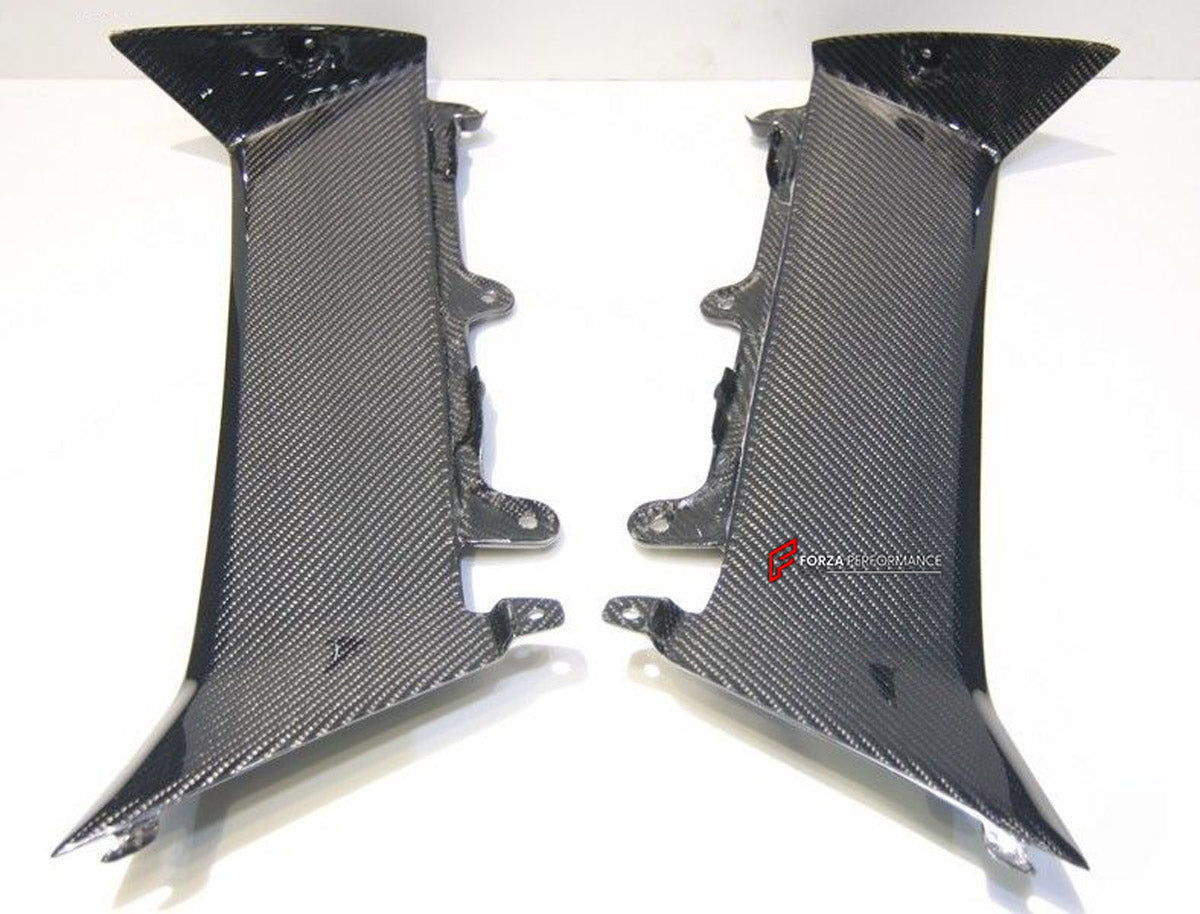 Carbon Rear Fender Air Scoop for Lamborghini Aventador LP700 OEM008V 2012 - 2015
Set includes:

Rear Fender Air Scoop
Material: Carbon

NOTE: Professional installation is required.
