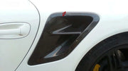 Carbon Rear Fender Air Scoop for Porsche 911 997 Turbo 2004 - 2013
Set includes:

Rear Fender Air Scoop
Material: Carbon

NOTE: Professional installation is required.