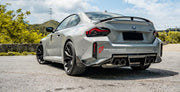 Carbon Rear Side Canards for BMW M2 G87 2023+
Set includes:

Rear Side Canards
Material: Carbon

NOTE: Professional installation is required.