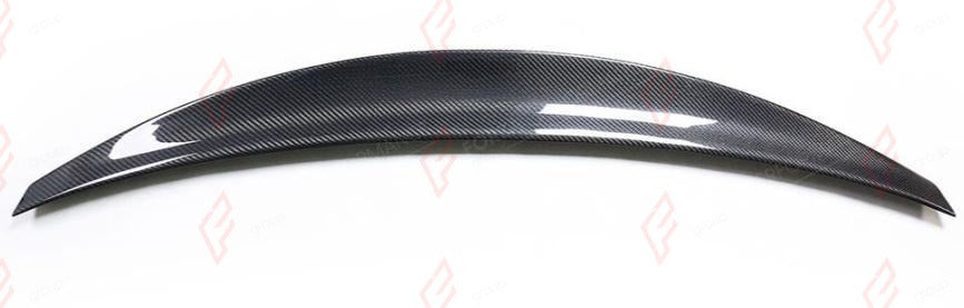 CARBON REAR SPOILER for AUDI A4 S4 RS4 B8 2008 - 2012 Hk Style
Set includes:

Rear Spoiler
Material: Carbon

NOTE: Add-on type - installs over the original part. Professional installation is required.