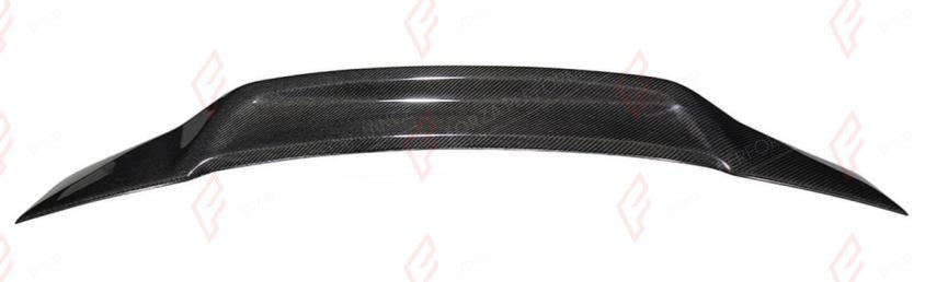 CARBON REAR SPOILER for AUDI A4 S4 RS4 B8.5 2013 - 2016 R Style
Set includes:

Rear Spoiler
Material: Carbon

NOTE: Add-on type - installs over the original part. Professional installation is required.