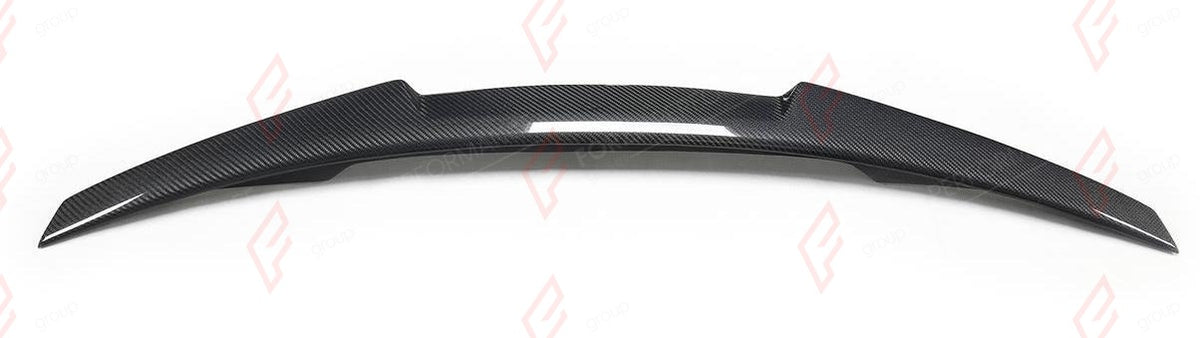 CARBON REAR SPOILER for AUDI A5 S5 RS5 B9 COUPE 2017 - 2024 M4 Aggressive Style
Set includes:

Rear Spoiler
Material: Carbon

NOTE: Add-on type - installs over the original part. Professional installation is required.