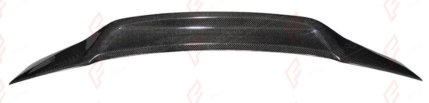 CARBON REAR SPOILER for AUDI A5 S5 RS5 B9 SEDAN 2017 - 2024 R Style
Set includes:

Rear Spoiler
Material: Carbon

NOTE: Add-on type - installs over the original part. Professional installation is required.