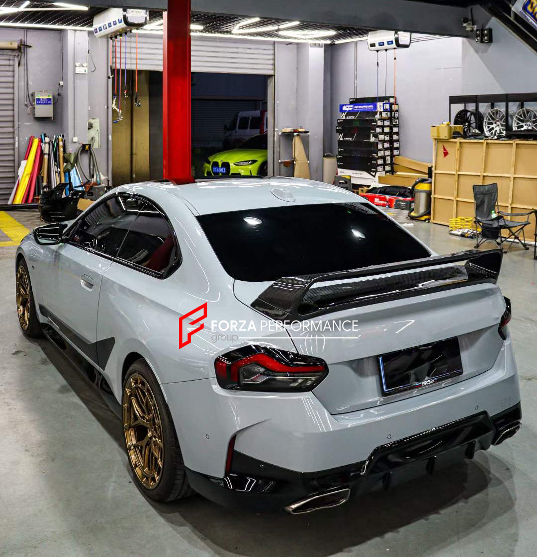 CARBON REAR SPOILER for BMW 2-SERIES G42 M240i  Set includes:  Rear Spoiler