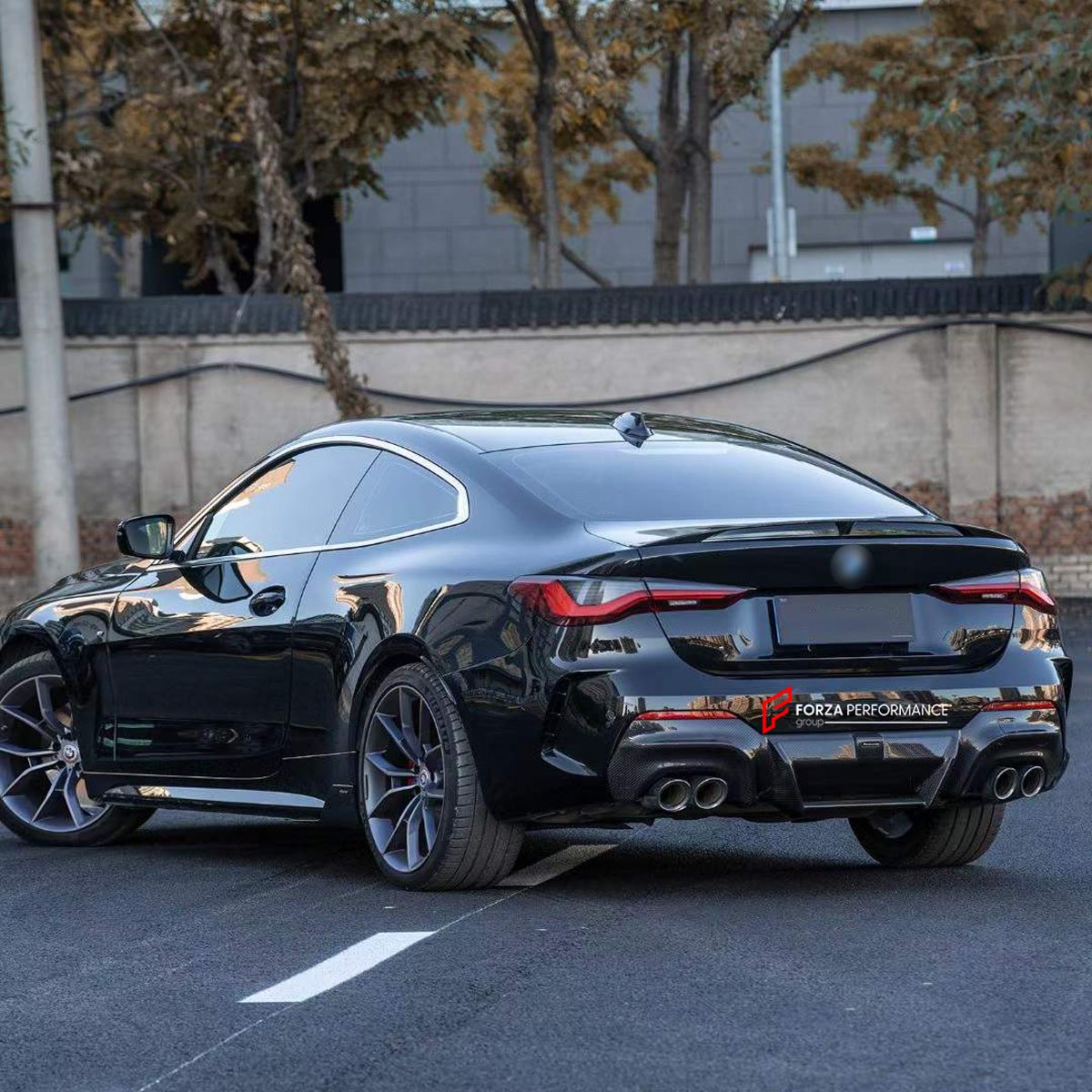 CARBON REAR SPOILER for BMW 4 SERIES G22 M4 G82 COUPE M440i 430i XDRIVE 2020 - 2024 FORZA PERFORMANCE Custom fit Dry Carbon Achen Cybe Achencybe Design Style
Set includes:

Rear Spoiler
Material: Carbon

NOTE: Professional installation is required.