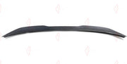 CARBON REAR SPOILER for BMW 5 SERIES G30 2017 - 2023 PRO Style
Set includes:

Rear Spoiler
Material: Carbon

NOTE: Add-on type - installs over the original part. Professional installation is required.