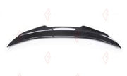 CARBON REAR SPOILER for BMW M5 F10 2012 - 2016 PSM Style
Set includes:

Rear Spoiler
Material: Carbon

NOTE: Add-on type - installs over the original part. Professional installation is required.