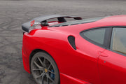 CARBON REAR SPOILER for FERRARI F430 2004 - 2009

Set includes:

Rear Spoiler

Material: Carbon fiber

NOTE: Professional installation is required.