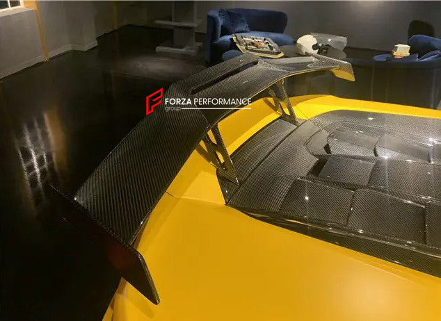 DRY CARBON REAR SPOILER WING FOR LAMBORGHINI HURACAN LP610 EVO