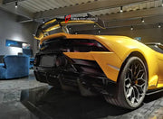 DRY CARBON REAR SPOILER WING FOR LAMBORGHINI HURACAN LP610 EVO