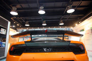 Carbon Rear Spoiler for Lamborghini Huracan LP580 LP610
Set includes:

Rear Spoiler
Material: Carbon

NOTE: Professional installation is required.